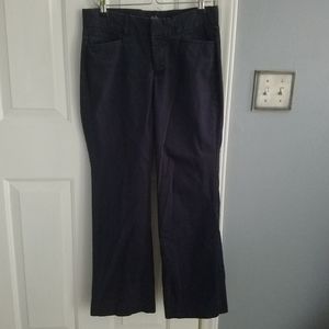 Navy 'Khaki Style' Dockers Size 6S Straight